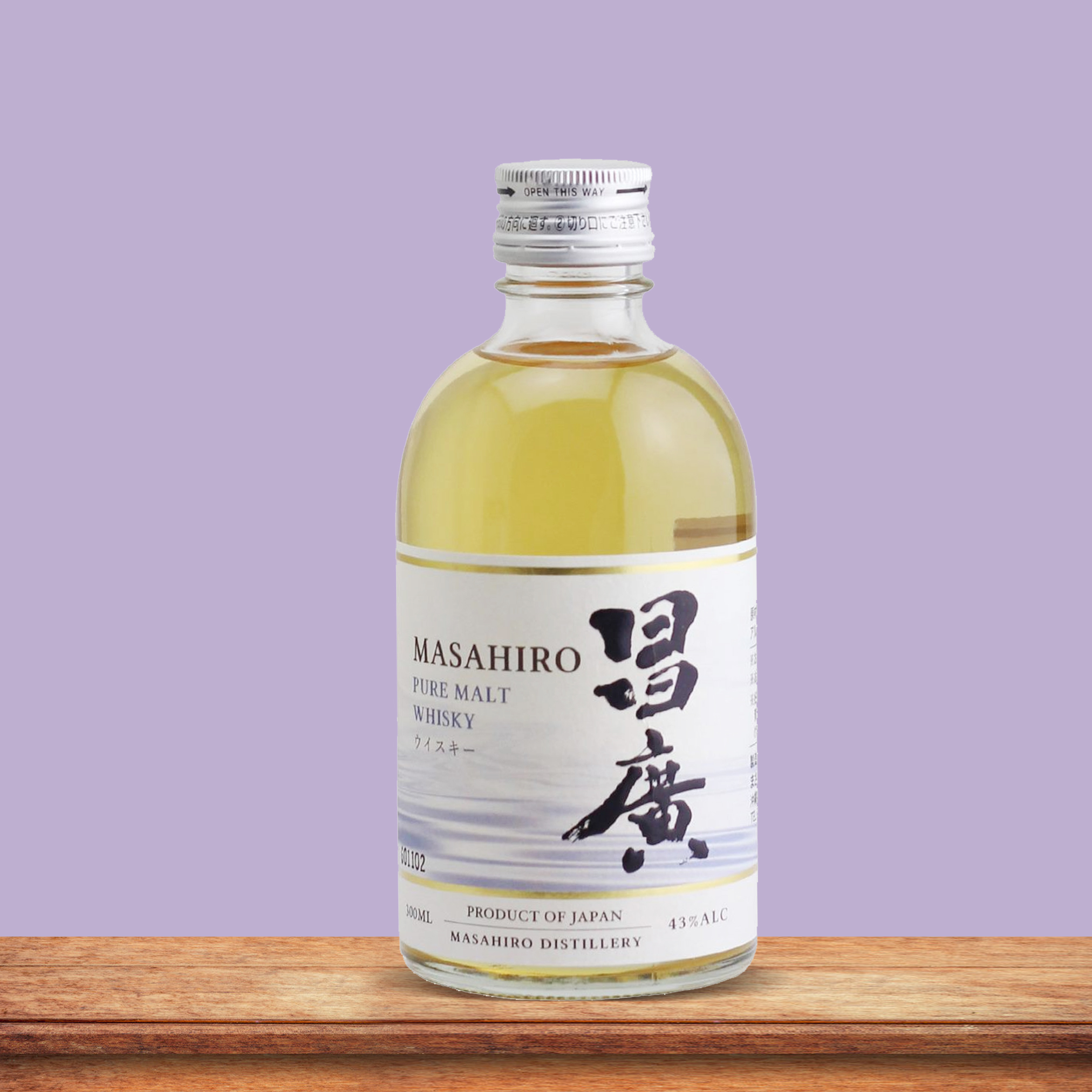 Masahiro Pure Malt Whisky 43% 300ml
