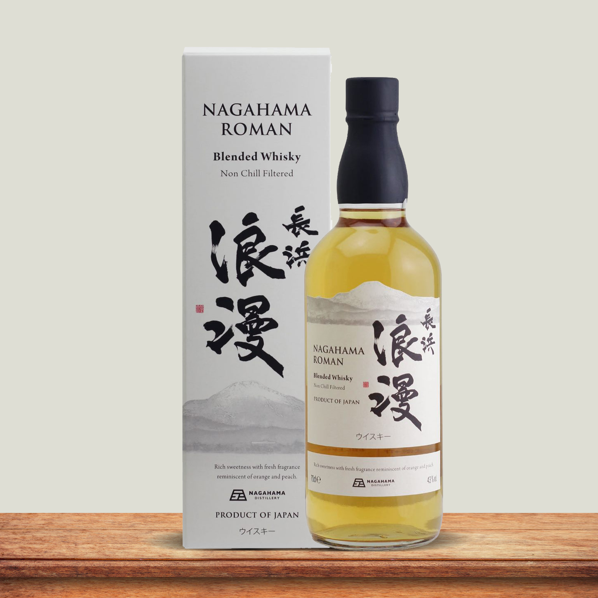 Nagahama Roman Blended Whisky 43% 700ml